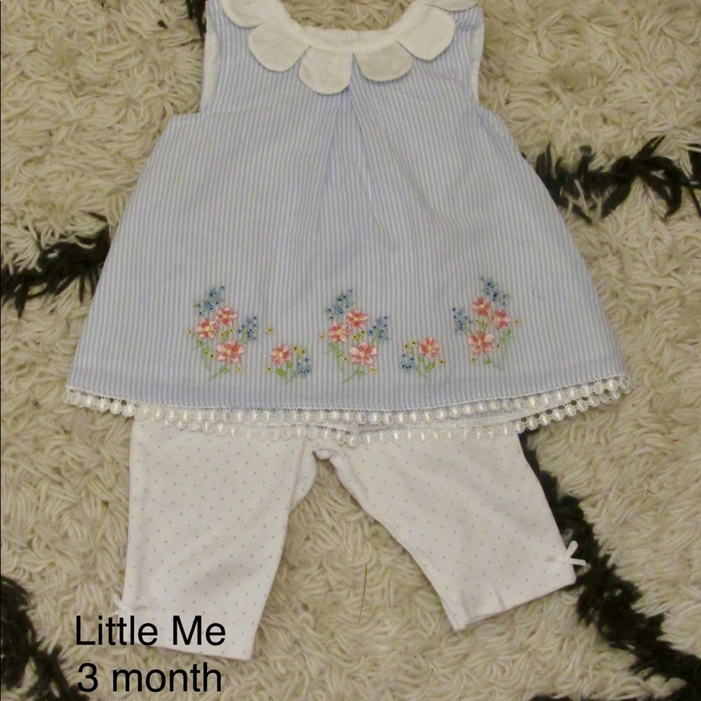 Little Me top and legging set